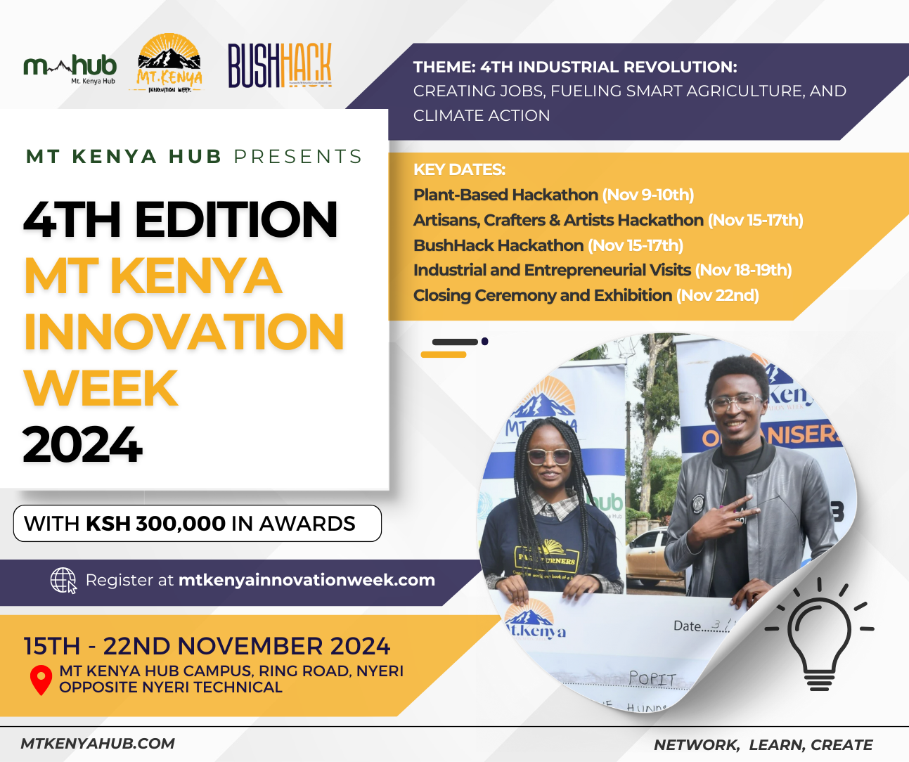 Mt Kenya Innovation Week background